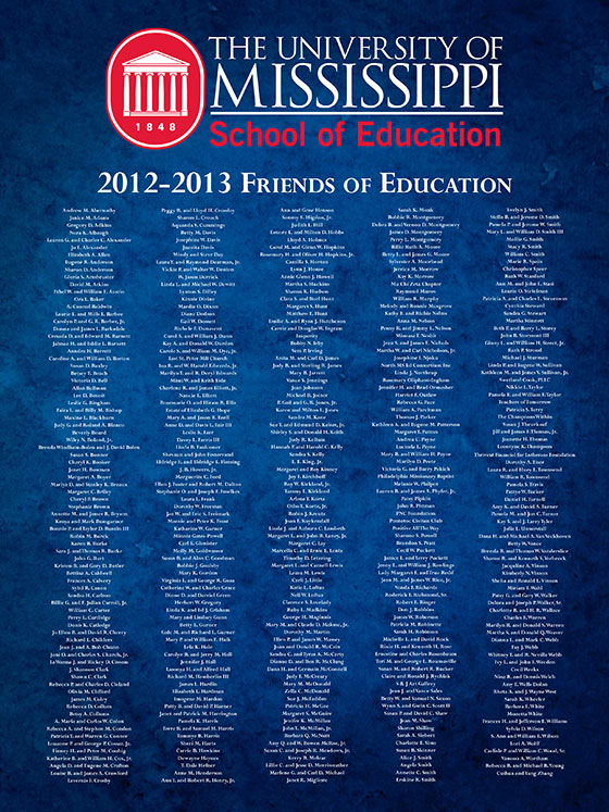 Friends of Education poster